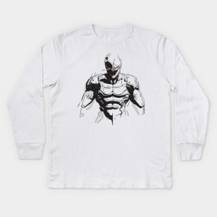 MGS - Gray Fox Kids Long Sleeve T-Shirt